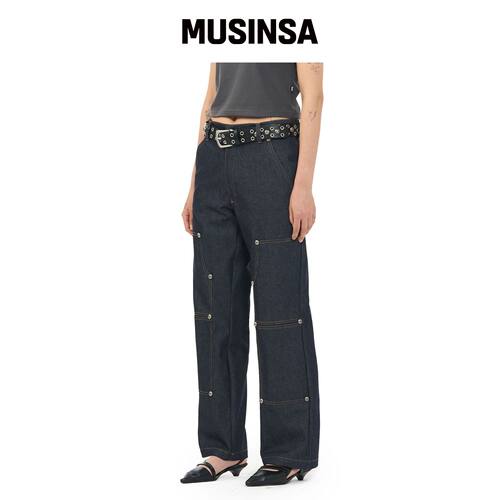 HOUSE ROCK CLUB ROCK CARPENTER PANTS - 蓝色韩国官网直邮进口