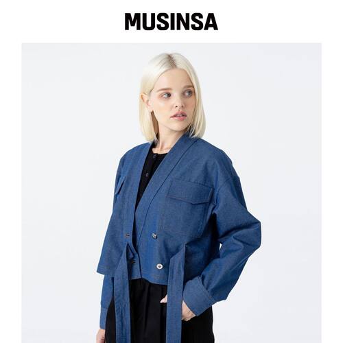 WUNDER GEIST 早秋牛仔外套时尚潮流百搭MUSINSA韩国官网直邮进口