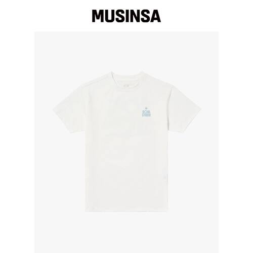 GOALSTUDIO MAP LOGO AIRDRY TEE-OFF WHITE MUS韩国官网直邮进口