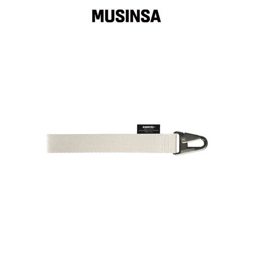 KANEITEI SAWTOOTH SNAP WRIST STRAP (米色)韩国官网直邮进口