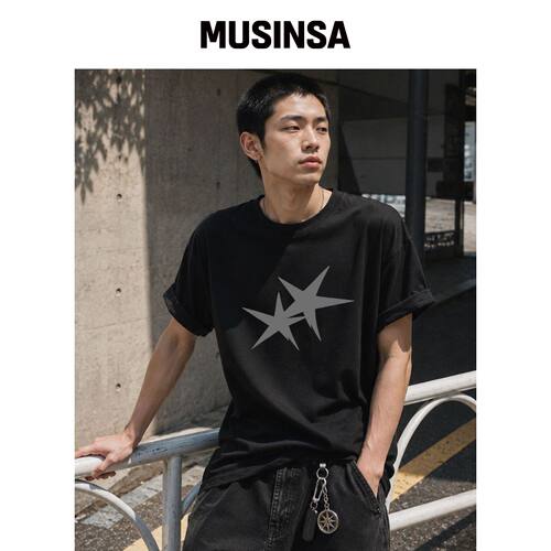 GRAVER ORDINARY [ODNR UNISEX]Twins Star 短袖韩国官网直邮进口