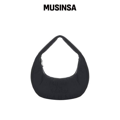 GRAIN DE BEAUTE BORSA HOBO M [黑色]韩国官网直邮进口MUSINSA
