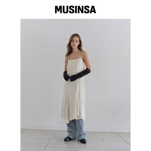 THE LILLE Wish Slip One-Piece_Cream韩国官网直邮进口MUSINSA