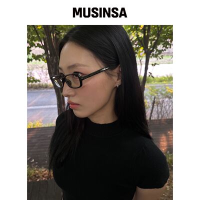 HANGLE 修身SQUARELINE黑色 MUSINSA韩国官网直邮进口