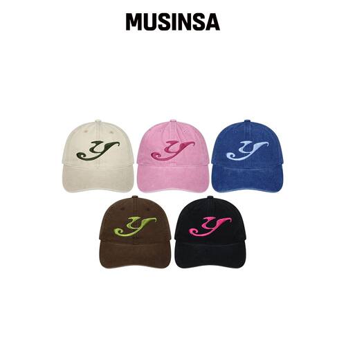 YEOMIM LOGO水洗球帽（5种颜色） MUSINSA韩国官网直邮进口