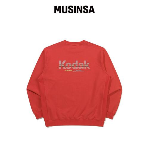 KODAK RAINBOW 运动衬衫 RED MUSINSA韩国官网直邮进口