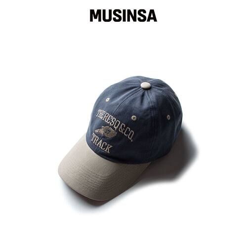 THE RESQ 标准棒球帽 [海军混合色] MUSINSA韩国官网直邮进口