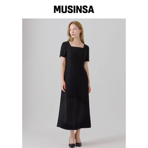 BELLEMA 方领连衣裙 MUSINSA韩国官网直邮进口