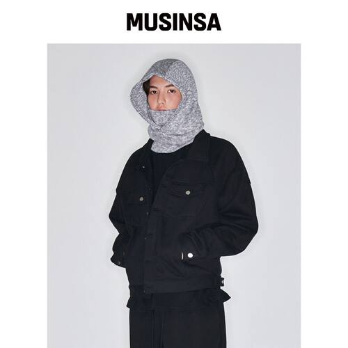 ATTENTIONROW 重磅绒面夹克（黑色） MUSINSA韩国官网直邮进口