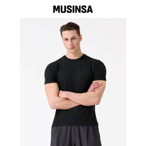 HUGVONE Softcore 肌肉版型短袖 2色 MUSINSA韩国直邮官方正品