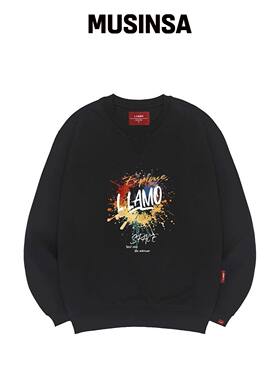 LLAMO IKKS 运动衬衫男女通用大码 S~4XL MUSINS韩国官网直邮进口