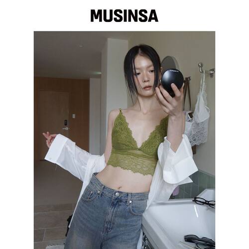 PROJECT WAVE RACE BRA TOP-绿色 MUSINSA韩国官网直邮进口