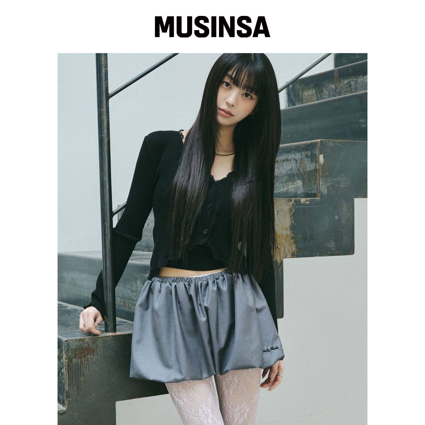 NICK&NICOLE VOLUME 气球短裤_炭灰色 MUSINSA韩国直邮官方正品