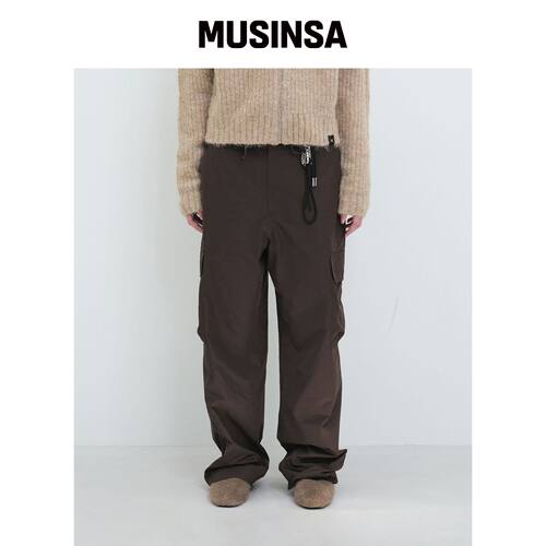 YUNSE FADDY 工装裤（BRAUN） MUSINSA韩国官网直邮进口
