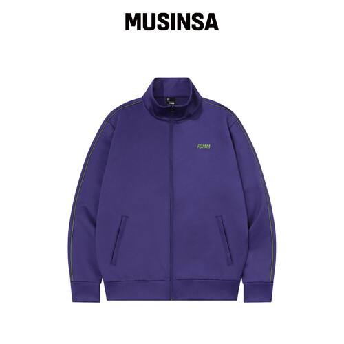 FCMM 球杆团队侧边田径上衣 - LOYAL PURPLE韩国官网直邮进口