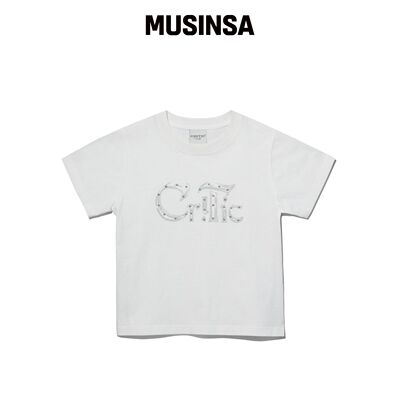 CRITIC GLIMMER GOTHIC 女款 T恤 白色 MUSINSA韩国官网直邮进口
