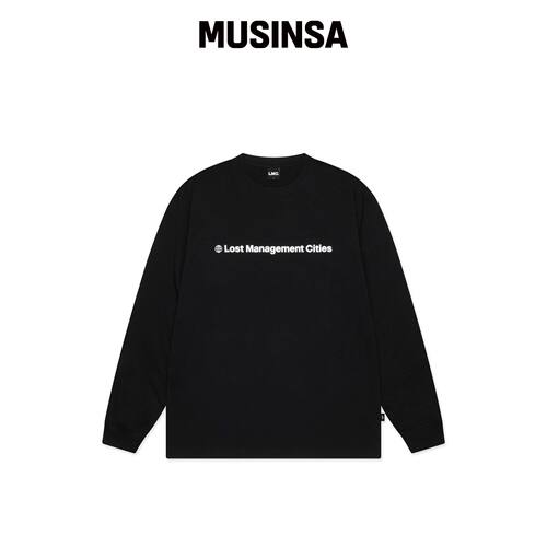 LMC FN OG 长袖T恤 黑色韩国官网直邮进口MUSINSA