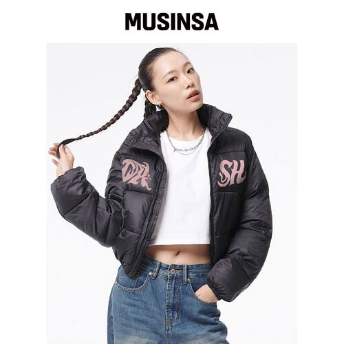 ARTISTWEAR [2COLORS] DASH PUFFER CROPPED SHO韩国官网直邮进口