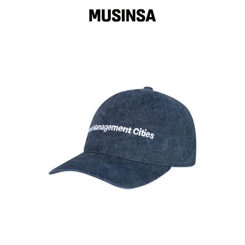 LMC FN OG PIGMENT WASHED 6PANEL CAP 深蓝色韩国官网直邮进口