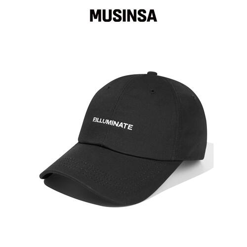 FILLUMINATE Authentic Logo Ball Cap-VLACK MU韩国官网直邮进口