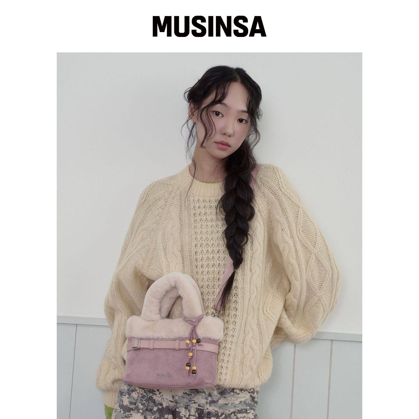 MYSHELL PONY 托特包_35081TT(3color) MUSINSA韩国官网直邮进口