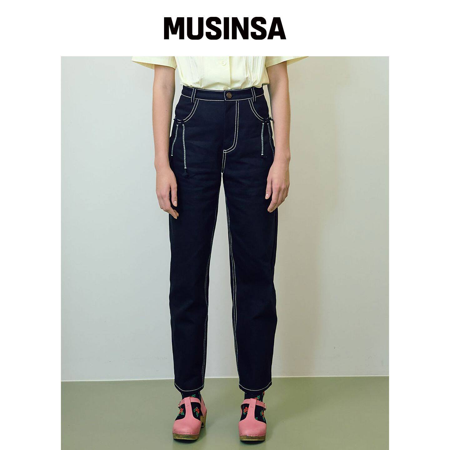 MIMICAWE MMCW 6PATH PANTS/BLACK MUSINSA韩国官网直邮进口