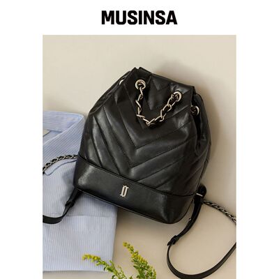 JESTINA ILLY SM背包 BK (JHNCHB6BS351BK980) M韩国官网直邮进口