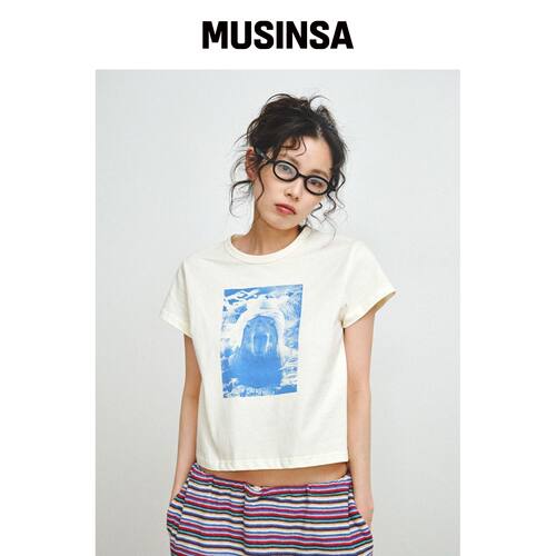 PLZPROJECT SAUNA CAPYBARA T恤 MUSINSA韩国官网直邮进口