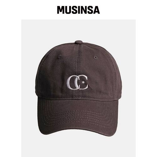 COSO CC 标志棒球帽（茶色）韩国官网直邮进口MUSINSA