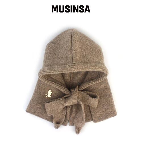 UNIVERSAL CHEMISTRY Wool Strap Beige Open 巴韩国官网直邮进口