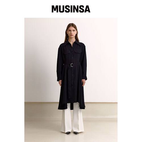 PUBLICKA X RAN DRESS 黑色韩国官网直邮进口MUSINSA