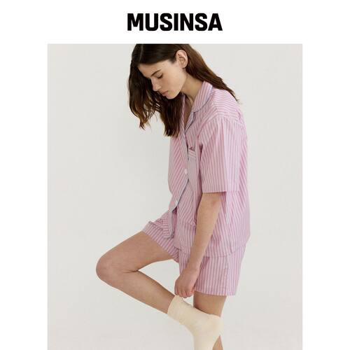 JO'S LOUNGE 梅子短款睡衣套装 MUSINSA韩国直邮官方正品