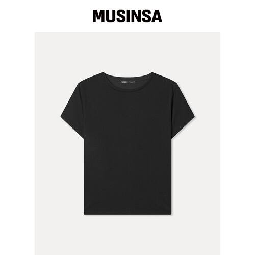 MIXXO 冷感基础款短袖T恤_MIWHWG510A MUSINSA韩国直邮官方正品