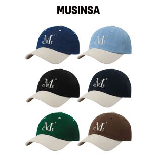 MUCENT 签名双色拼色棒球帽 (7色)韩国官网直邮进口