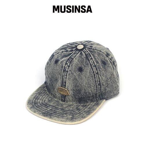 UNIVERSAL CHEMISTRY Washing Denim Strapback 韩国官网直邮进口