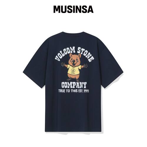 VOLCOM HAPPY BUDDY 背带裤半高领T恤（婴儿） M韩国官网直邮进口