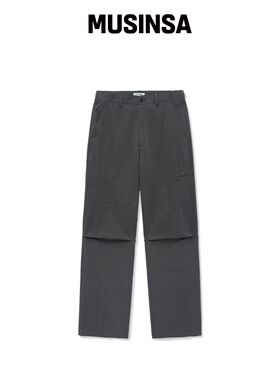 THEKNITCOMPANY 天丝棉 parachute 裤子 [炭灰色韩国官网直邮进口