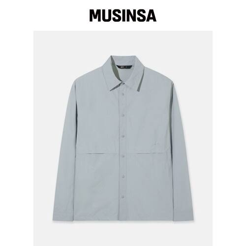 NEPA 7M31562 男士舒适冷感长袖衬衫 秋MUSINSA韩国官网直邮进口
