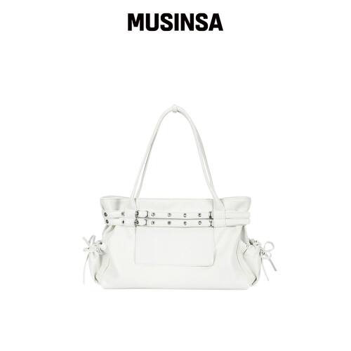 YEOMIM 中号都市腰包（奶油色） MUSINSA韩国官网直邮进口