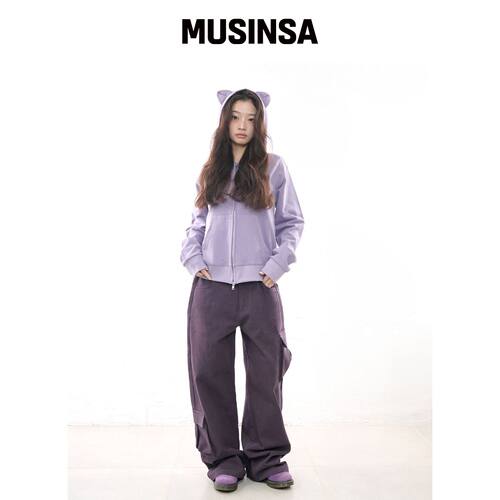 ITZAVIBE 低腰侧袋裤 MUSINSA韩国官网直邮进口