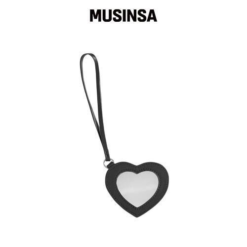BELLIALEU MYU HEART MIRRIR-黑色 MUSINSA韩国官网直邮进口