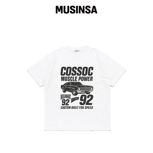 COSO HWY 92 短袖T恤 (WHITE)韩国官网直邮进口MUSINSA