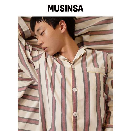JO'S LOUNGE (m) 波尔多睡衣套装 MUSINSA韩国官网直邮进口