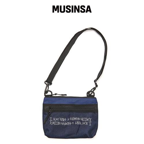 I AM NOT A HUMAN BEING Basic Logo Pouch Bag 韩国官网直邮进口