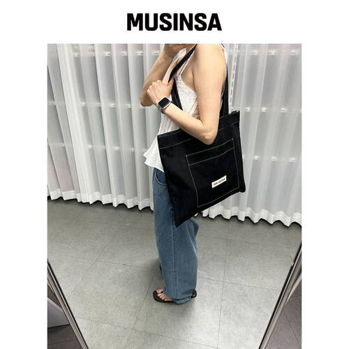 DER KOFFER SHOPPER POCKET BAG [黑色] MUSINSA韩国直邮官方正品