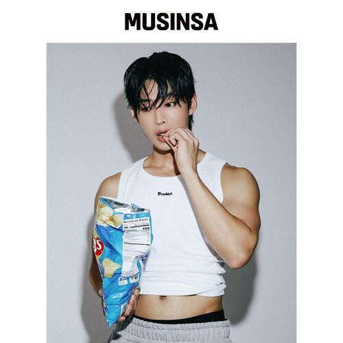 DRUNKTXT LOGO tank上衣 [WHITE]韩国官网直邮进口MUSINSA