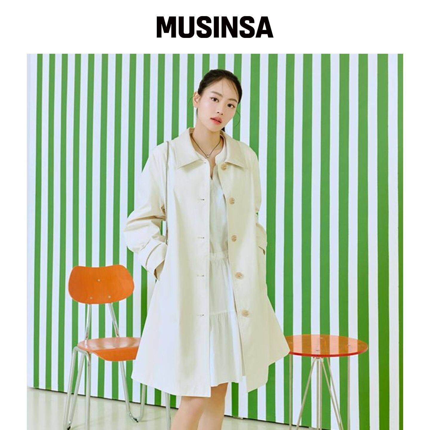 LAP 束腰短风衣 AQ1WC260 MUSINSA韩国直邮官方正品官网直邮进口