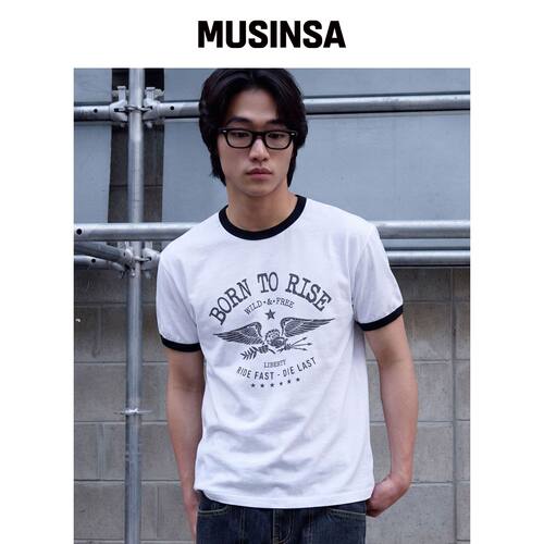 JUAN HOMME 本投Rise Ringer半袖（白色）韩国官网直邮进口