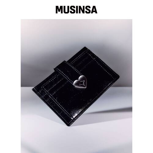 FENNEC HEARTY BRIDGE 口袋 - 黑色 MUSINSA韩国官网直邮进口