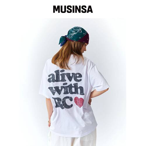 RETRIEVER CLUB ALIVE TEE [白色] MUSINSA韩国官网直邮进口